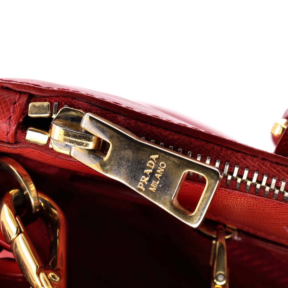 Prada Galleria Double Zip Tote Saffiano #234793P12B - Picture 6 of 7